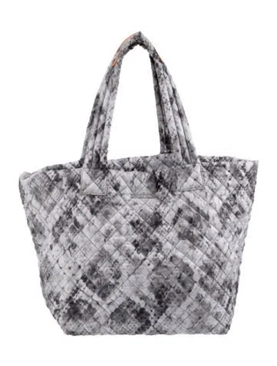 Pre-owned Mz Wallace Nylon Tote In Neutral