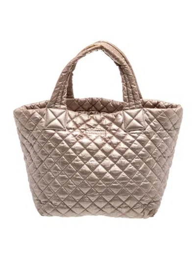 Pre-owned Mz Wallace Nylon Tote In Neutral