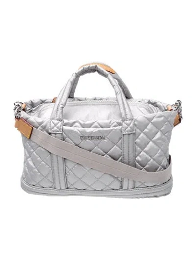 Pre-owned Mz Wallace Nylon Tote In Neutrals