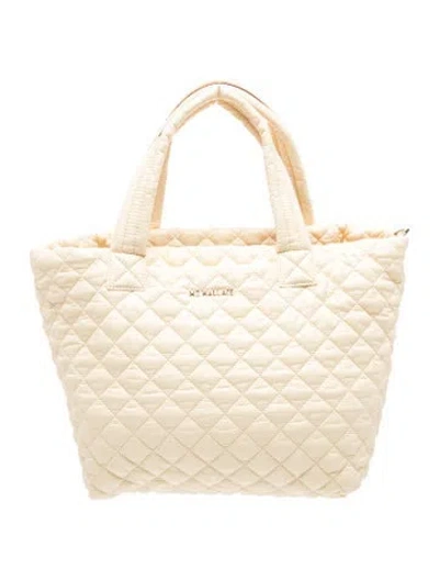Pre-owned Mz Wallace Nylon Tote In Yellow
