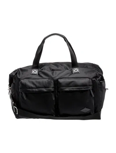 Pre-owned Mz Wallace Nylon Weekender Bag In Black