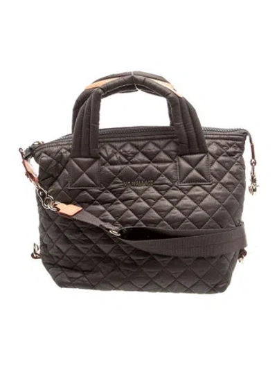 Pre-owned Mz Wallace Nylon Weekender Bag In Gray