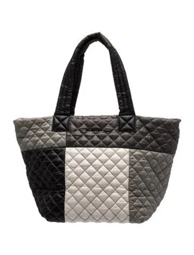 Pre-owned Mz Wallace Nylon Weekender Bag In Gray