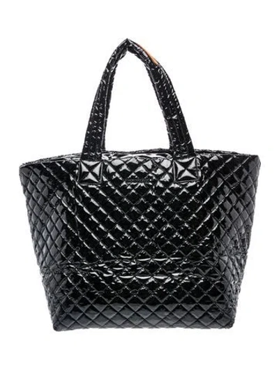 Pre-owned Mz Wallace Patent Leather Tote In Blue