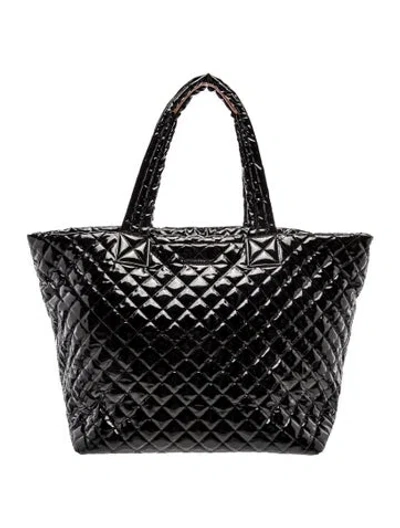 Pre-owned Mz Wallace Patent Leather Tote In Gray