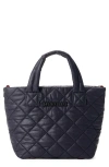 Mz Wallace Metro Deluxe Petite Tote Bag In Black