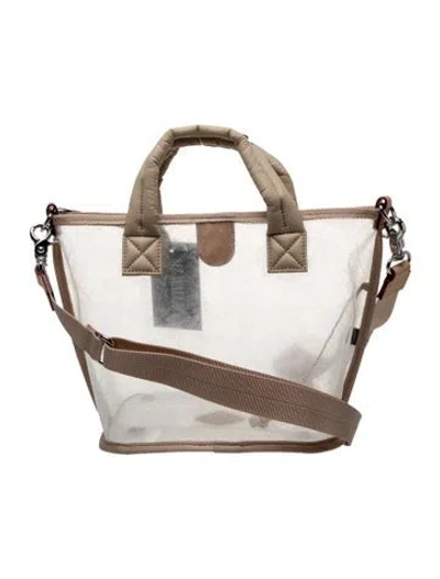 Pre-owned Mz Wallace Pvc Top Handle Bag
