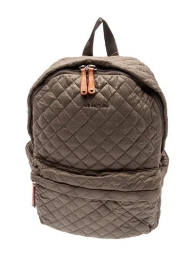 Pre-owned Mz Wallace Quilted Backpack W/ Tags In Multi