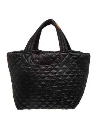 Pre-owned Mz Wallace Quilted Hobo In Black