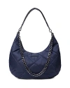 Mz Wallace Quilted Madison Shoulder Bag In Dawn/silver