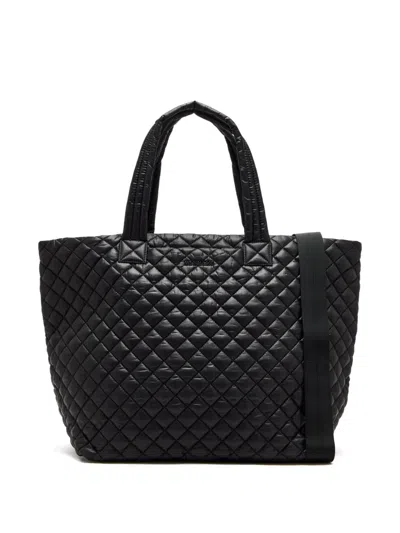 Mz Wallace Quilted Tote Bag In Black