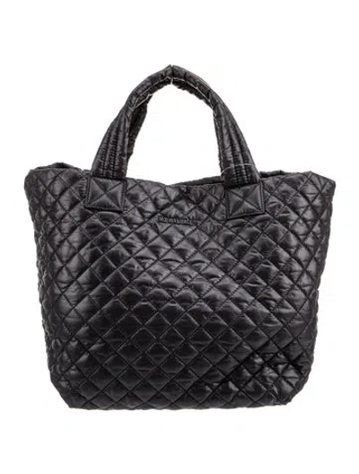 Pre-owned Mz Wallace Quilted Weekender Bag W/ Tags In Black