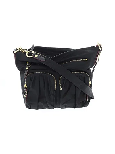 Pre-owned Mz Wallace Satchel In Black