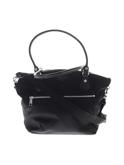 Pre-owned Mz Wallace Satchel In Black