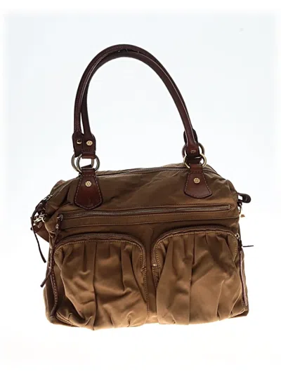 Pre-owned Mz Wallace Satchel In Brown