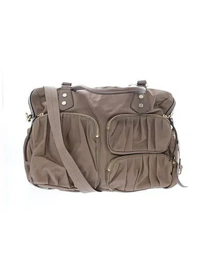 Pre-owned Mz Wallace Satchel In Tan