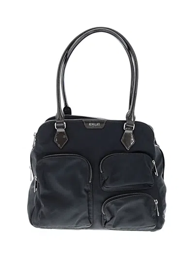 Pre-owned Mz Wallace Shoulder Bag In Black