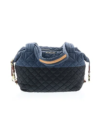 Pre-owned Mz Wallace Shoulder Bag In Blue