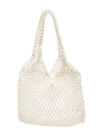 Pre-owned Mz Wallace Shoulder Bag In Neutral