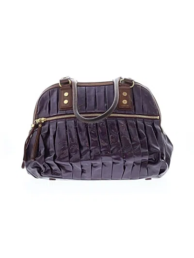 Pre-owned Mz Wallace Shoulder Bag In Purple