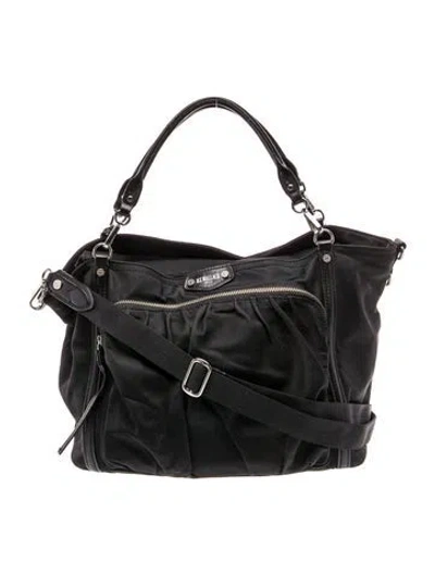 Pre-owned Mz Wallace Signature Shoulder Bag In Black