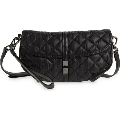 MZ WALLACE MZ WALLACE SMALL ASTOR CONVERTIBLE QUILTED LEATHER CROSSBODY CLUTCH