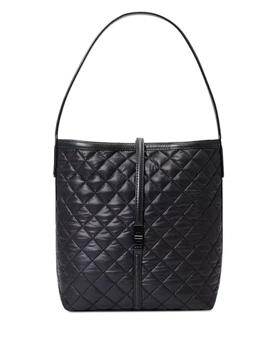 Mz Wallace Small Astor Hobo Bag In Black/black