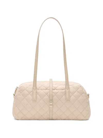 Mz Wallace Small Astor Quilted Shoulder Bag In Neutral