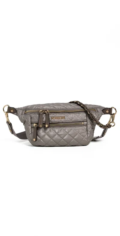 Mz Wallace Small Crosby Sling Bag Sable Pearl