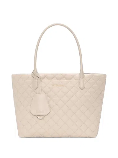 Mz Wallace Small Daily Quilted Tote Bag In Pink