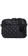 Mz Wallace Small Metro Camera Bag Black In Black