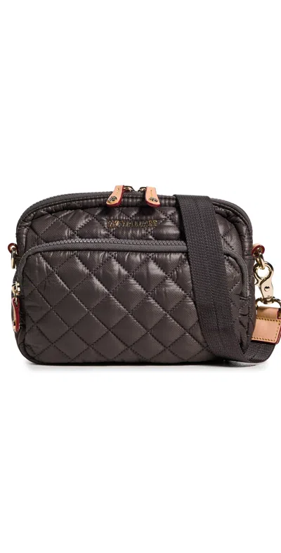 Mz Wallace Small Metro Camera Bag Magnet In Metallic