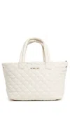 Mz Wallace Small Metro City Tote Sandshell