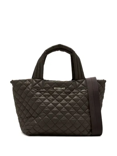 Mz Wallace Small Metro Deluxe Tote Bag In Gray