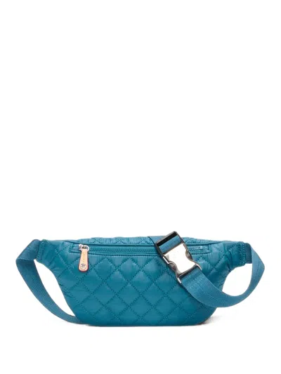 Mz Wallace Small Metro Quilted Belt Bag In Black