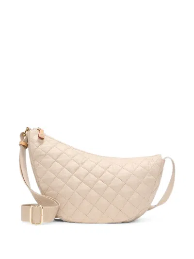 Mz Wallace Small Metro Smile Quilted Crossbody Bag In Purple