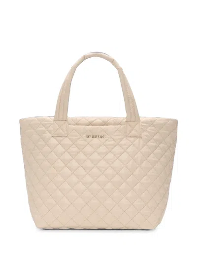 Mz Wallace Small Metro Tote Deluxe Tote Bag In Neutral