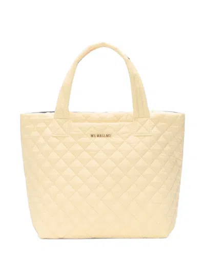 Mz Wallace Small Metro Tote Deluxe Tote Bag In Yellow