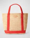 Mz Wallace Small Raffia Beach Tote Bag In Multi