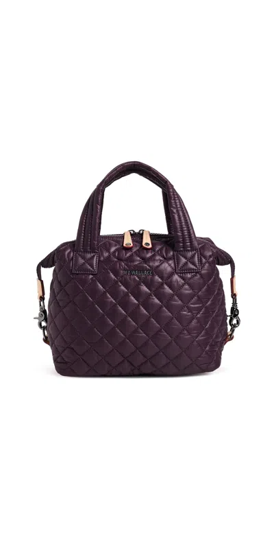 Mz Wallace Small Sutton Deluxe Handbag Raisin