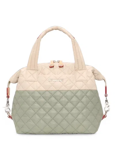 Mz Wallace Small Sutton Deluxe Ii Quilted Tote Bag In Multi