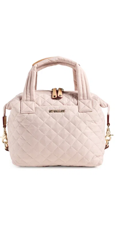 Mz Wallace Small Sutton Deluxe Tote City Pink