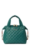 Mz Wallace Small Sutton Deluxe Tote In Emerald
