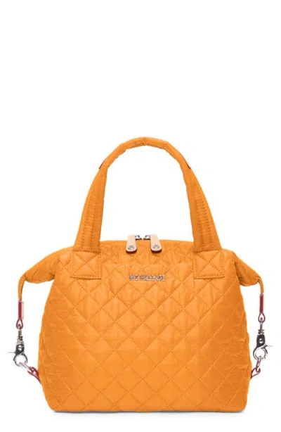 Mz Wallace Small Sutton Deluxe Tote In Orange