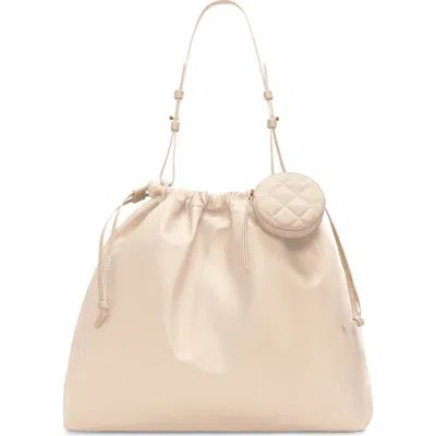 Mz Wallace Small Waverly Nylon Shoulder Bag In Neutral