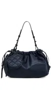 Mz Wallace Small Waverly Shoulder Bag Dawn In Sand