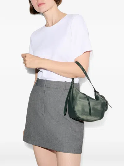 Mz Wallace Small Waverly Shoulder Bag In Green