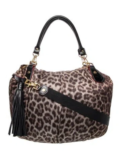 Pre-owned Mz Wallace Top Handle Bag In Brown