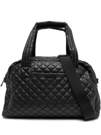 Mz Wallace Travel Jimmy Holdall In Black