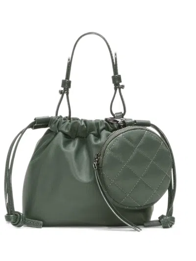 Mz Wallace Waverly Bebe Bucket Bag In Red